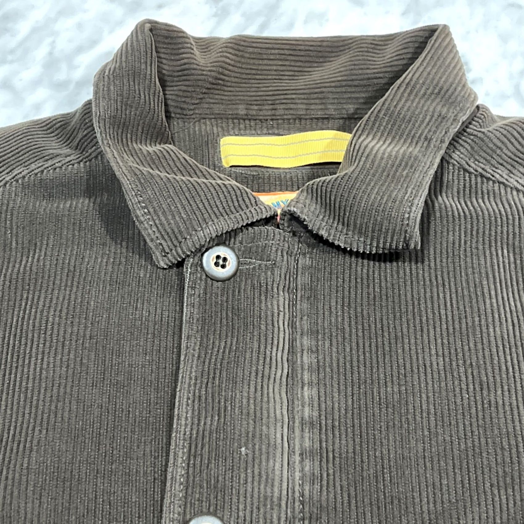 Tommy Bahama Tommy Bahama Corduroy Shirt Jacket Mens XL Full Zip Buttons Cotton Silk Quilted Cardigan? Size US XL / EU 56 / 4 - 3 Thumbnail