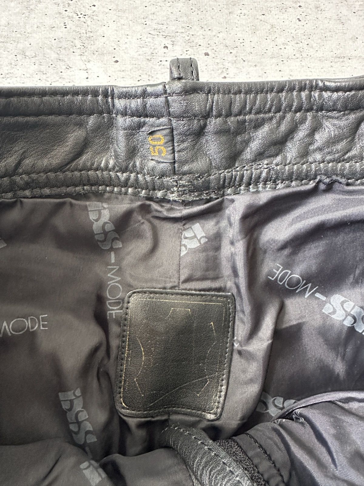 Leather Leather Biker Pants like Helmut size 50 Size US 32 / EU 48 - 7 Thumbnail