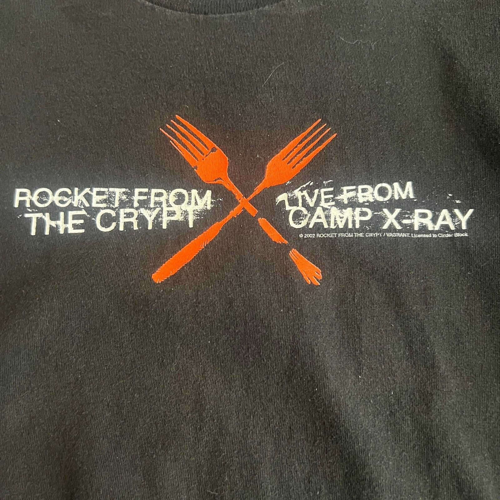 Band Tees Rocket From Crypt Band Live From Camp XRay Vintage Size S Size US S / EU 44-46 / 1 - 2 Thumbnail