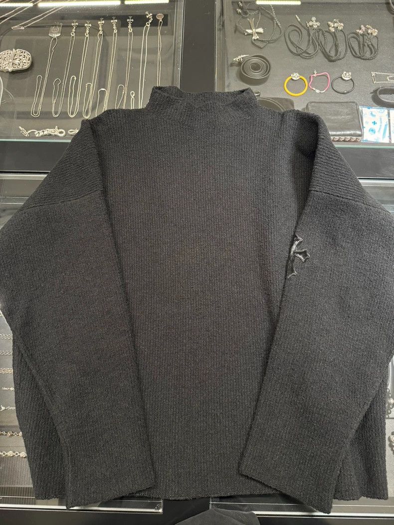 Chrome Hearts Chrome Hearts Black Horsehair Cross Sweater-yf Size US M / EU 48-50 / 2 - 1 Thumbnail