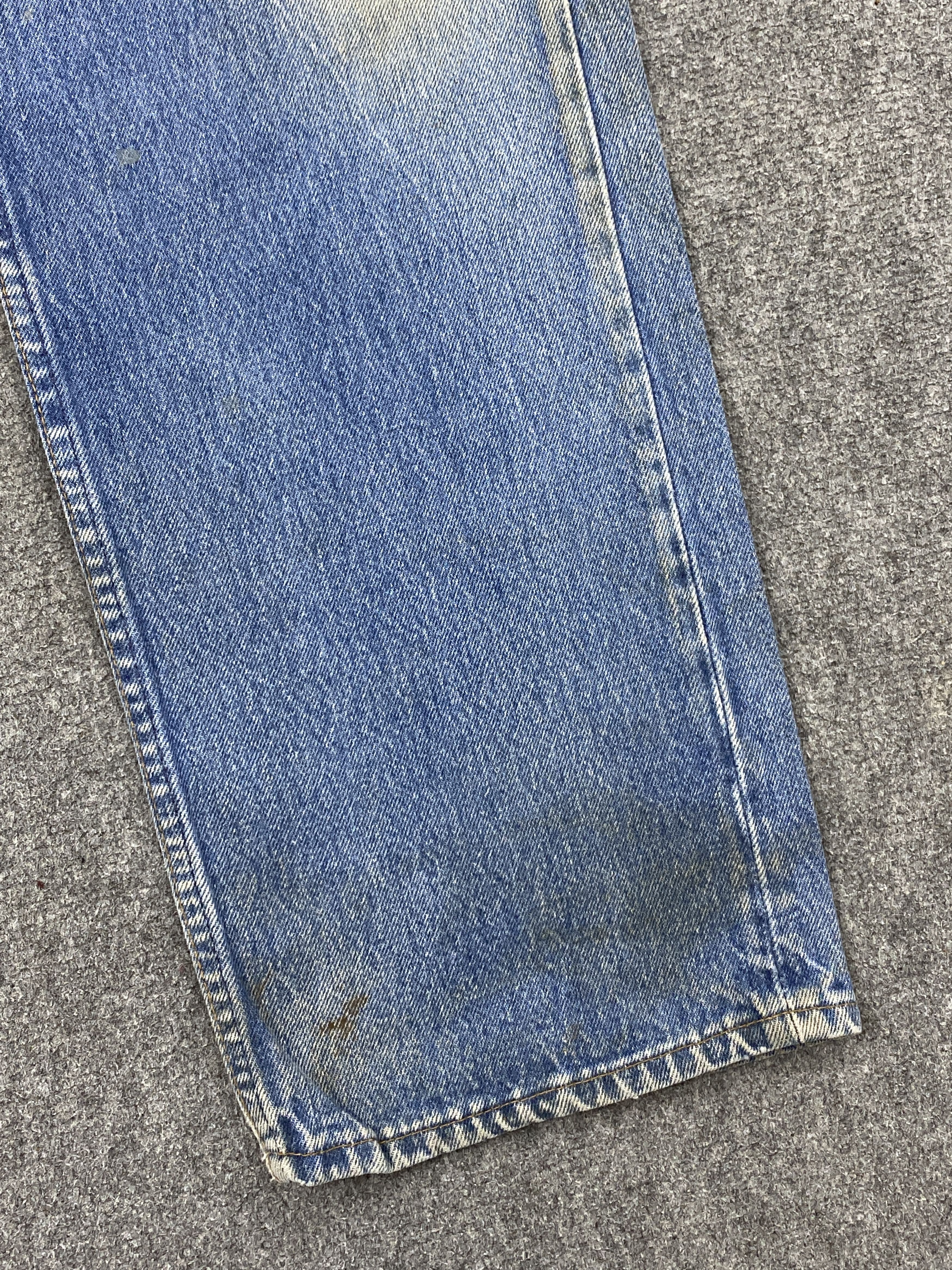 Levi's Rusty Vintage 90s Levi's 501 Faded Jeans DP2806 Size US 34 / EU 50 - 12 Thumbnail