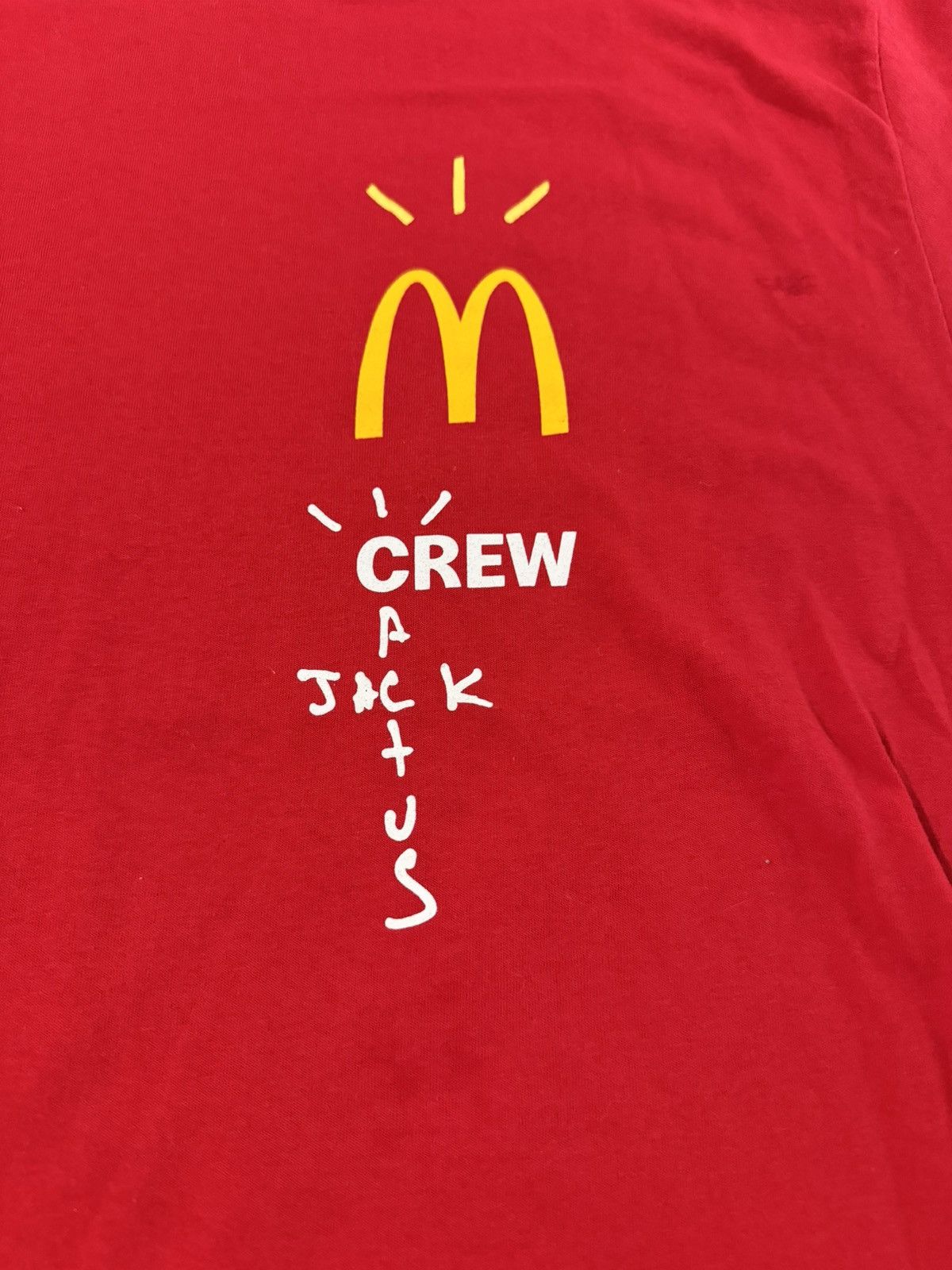 Travis Scott MCDONALDS X CACTUS JACK TEE Size US XL / EU 56 / 4 - 2 Thumbnail