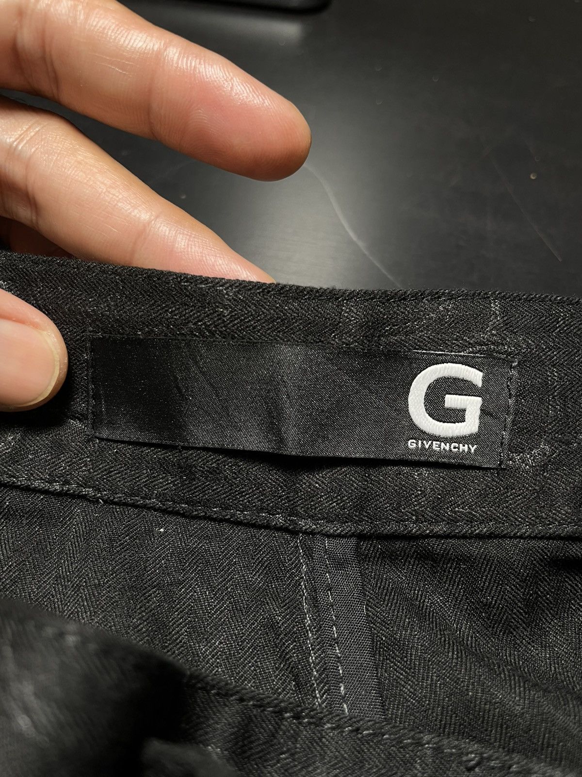 Givenchy Givenchy Crocodile-Embossed Textured Pants Size 34" / US 12 / IT 48 - 10 Thumbnail
