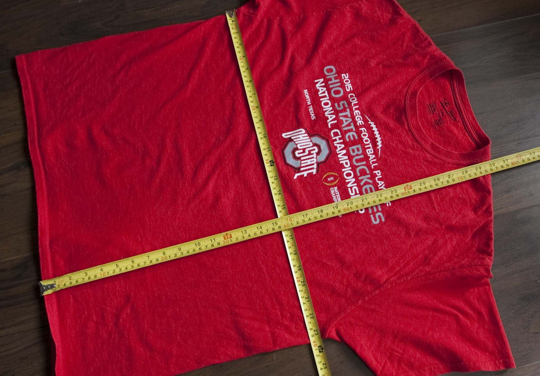 NCAA Ohio State Buckeyes T Shirt 2015 Playoff NCAA Size XL Size US XL / EU 56 / 4 - 3 Thumbnail