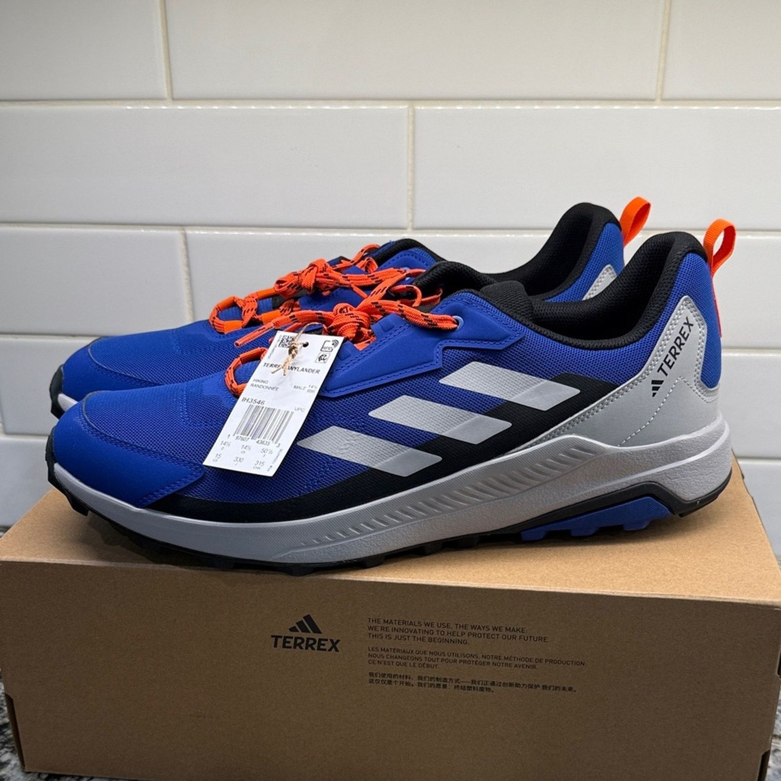 Adidas adidas Terrex Anylander Semi Lucid Blue SZ 15 Size US 15 / EU 48 - 1 Thumbnail