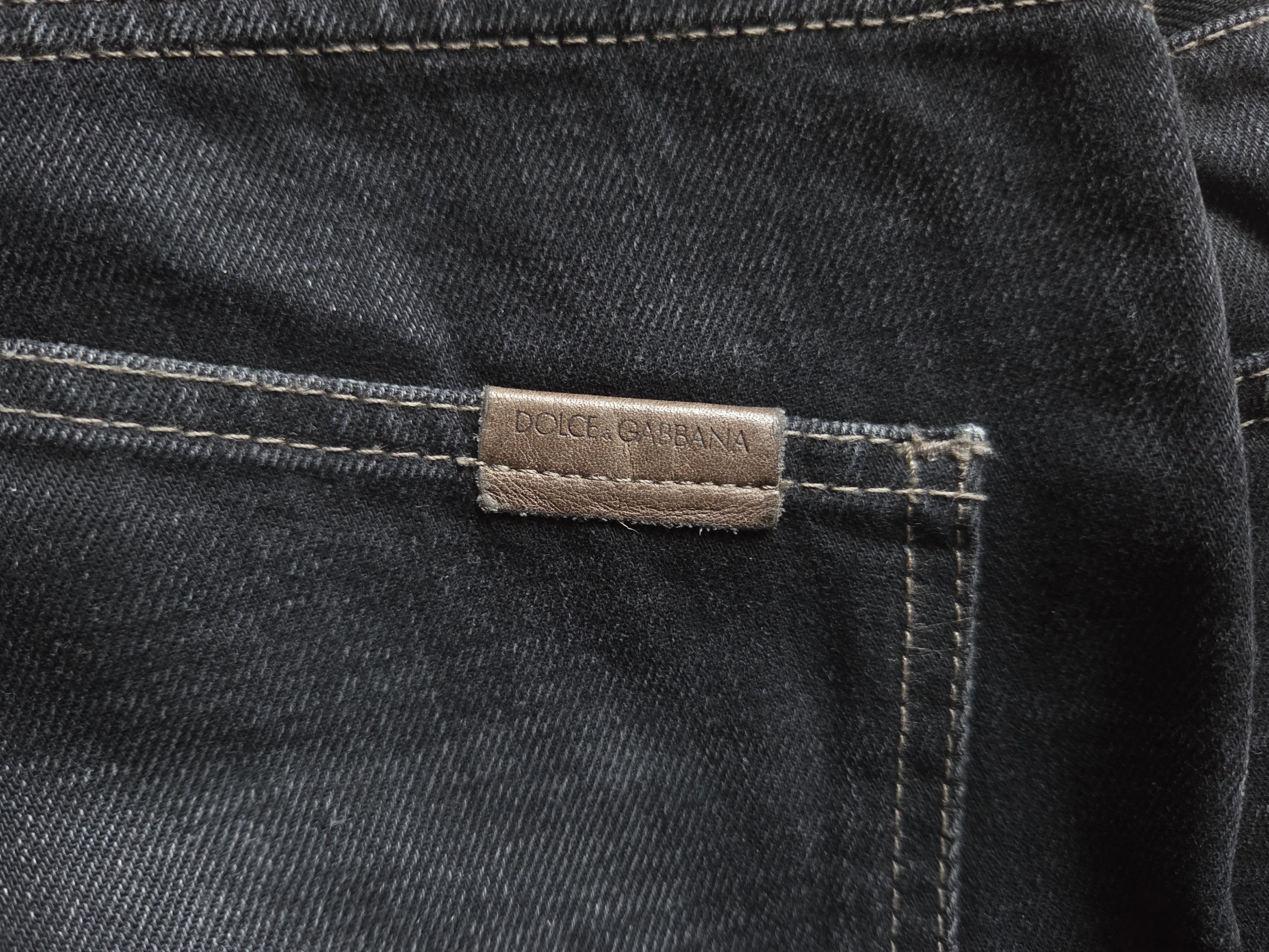 Dolce & Gabbana Dolce & Gabbana Black denim jeans Size US 34 / EU 50 - 4 Thumbnail