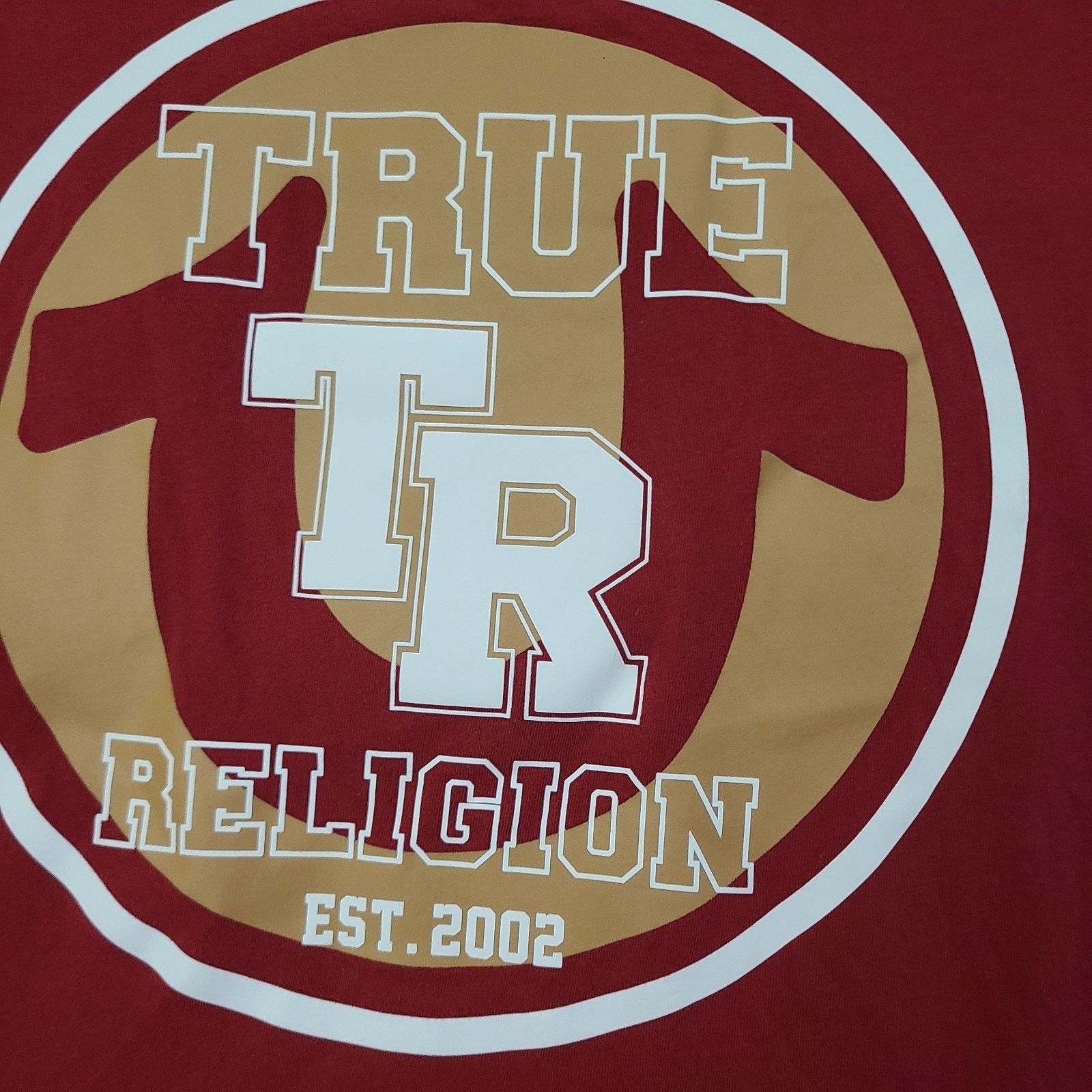True Religion True Religion Shirt Mens Size L Red Graphic T Logo Adult Size US L / EU 52-54 / 3 - 2 Thumbnail
