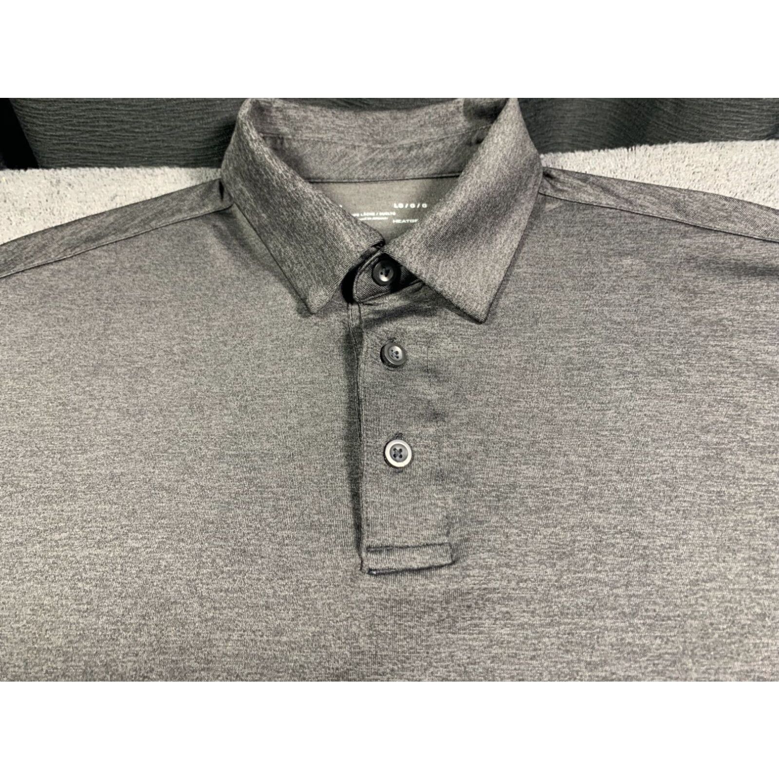 Under Armour UNDER ARMOUR HEAT GEAR GOLF POLO SHIRT Adult Large Charcoal Gray Mens Size US L / EU 52-54 / 3 - 3 Thumbnail