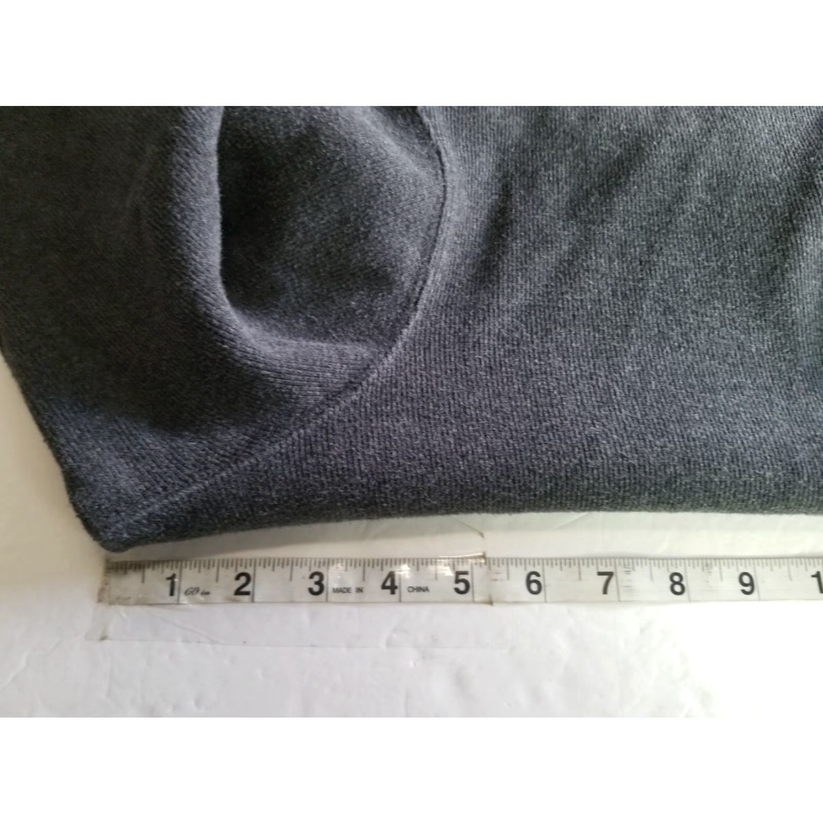 Polo Ralph Lauren Polo Ralph Lauren Sweater Pullover Mock Neck 1/4 Zip XL Mens Gray Regular Knit Cotton Size US XL / EU 56 / 4 - 3 Thumbnail