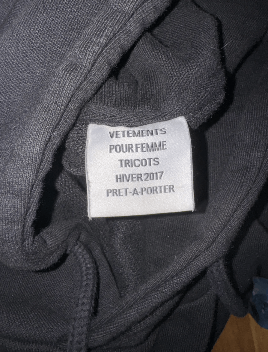 Vetements Vetements Total Fucking Darkness hoodie Size US S / EU 44-46 / 1 - 6 Thumbnail
