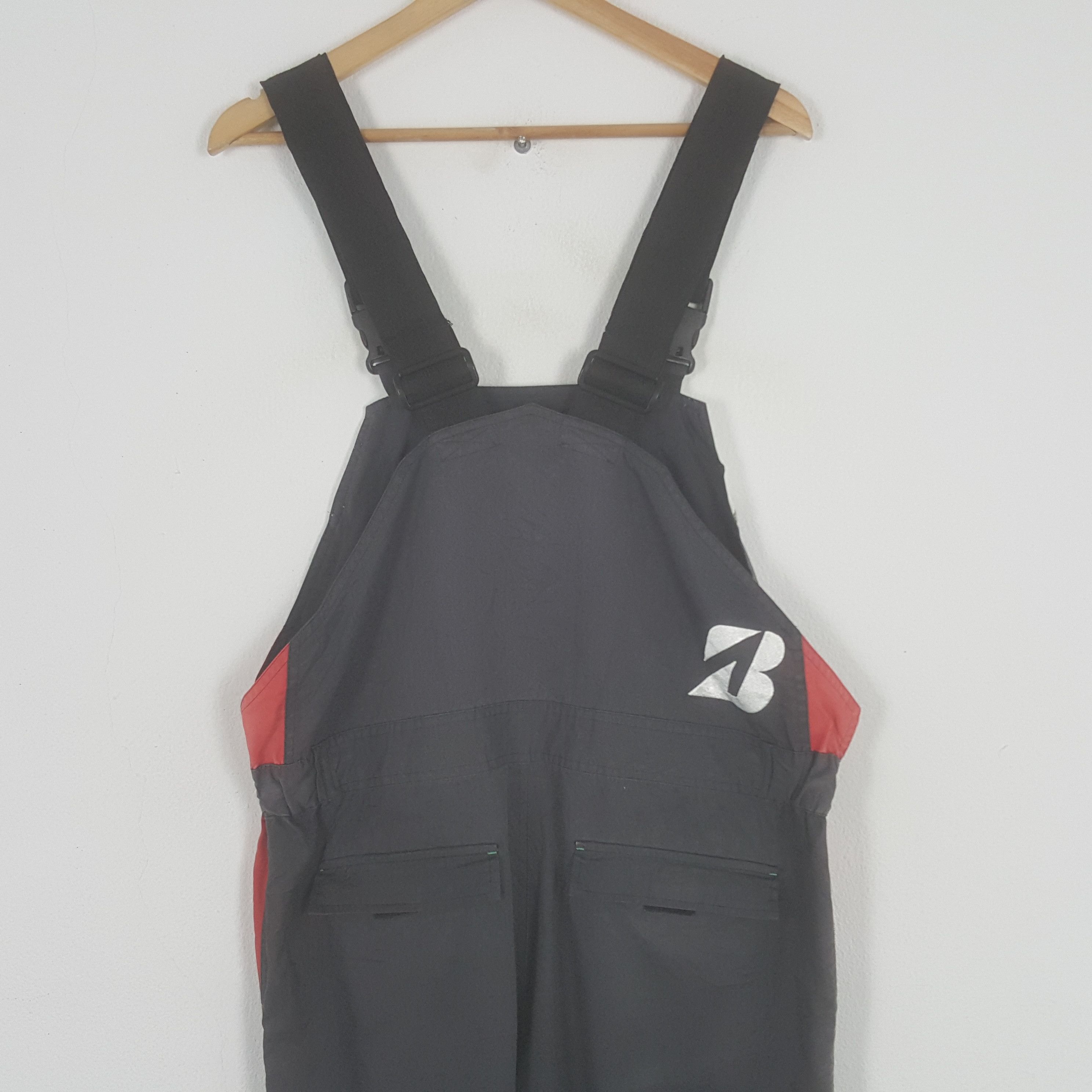 Vintage Vintage Bridgestone Racing Motorsports Overall Pants Size US 37 - 5 Thumbnail