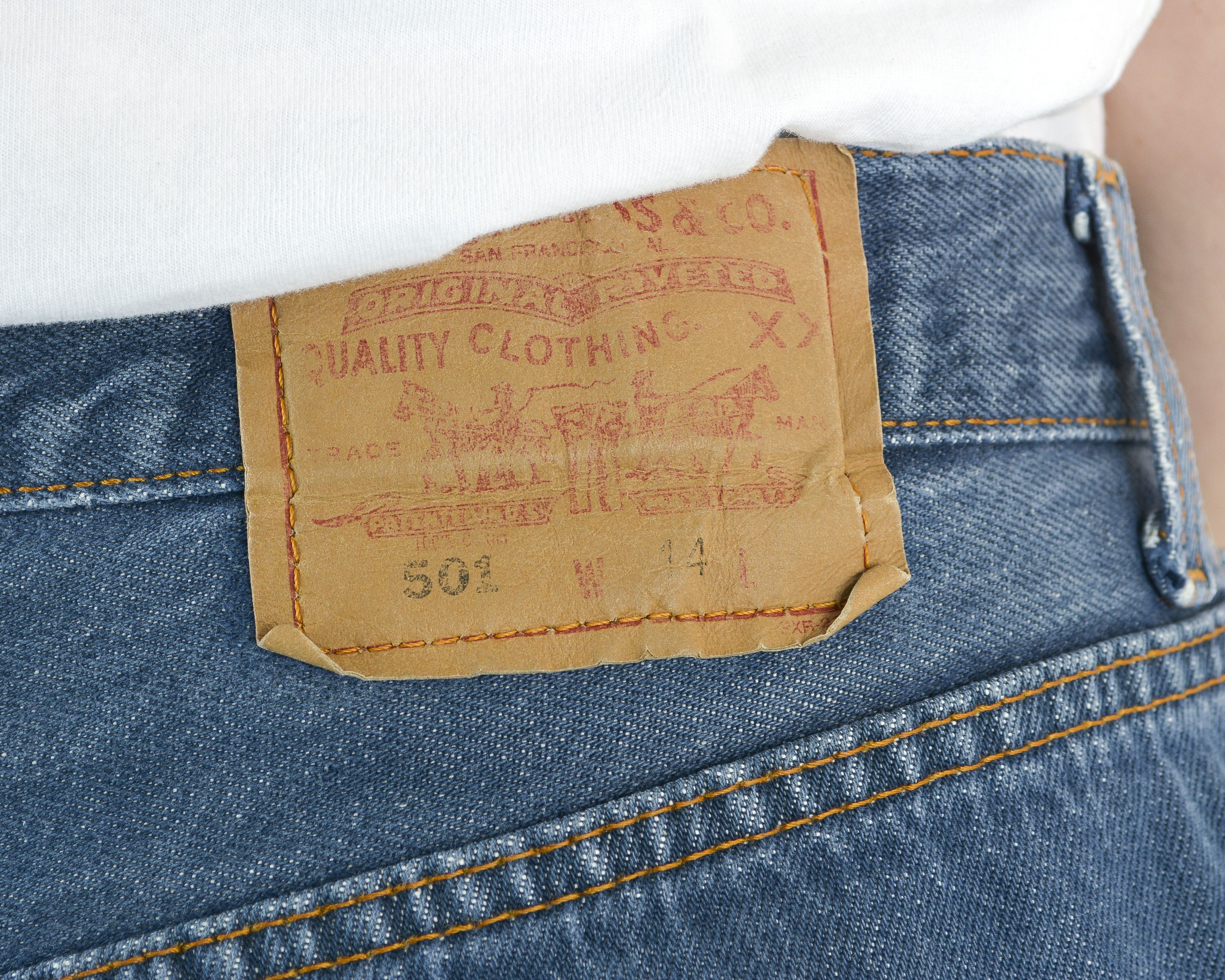 Levi's × Levi's Vintage Clothing × Vintage 501 W32 Denim Jeans US 14 Trousers Pants UK 18 Straight Size 36" / US 14 / IT 50 - 6 Thumbnail