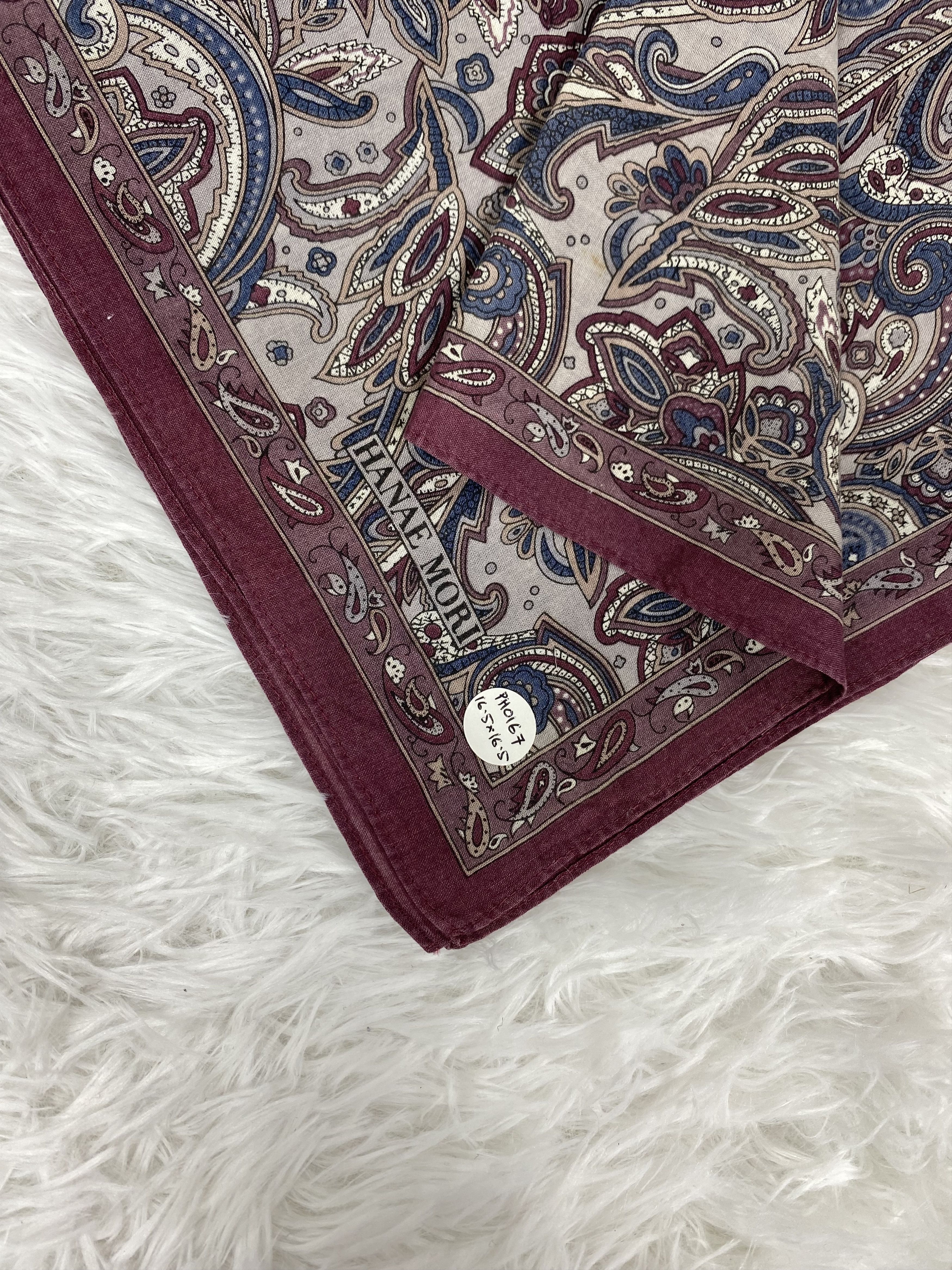 Hanae Mori × Vintage Vintage Hanae Mori Handkerchief PH0167 Size ONE SIZE - 2 Thumbnail