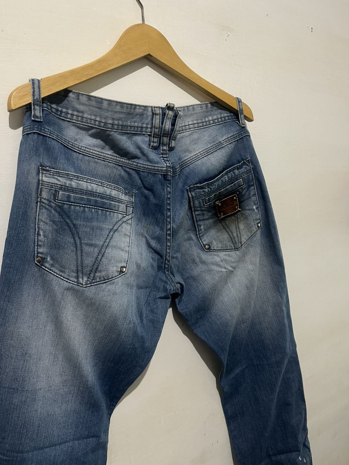 Dolce & Gabbana Japanese D&G Distrassed Denim Size US 34 / EU 50 - 11 Thumbnail