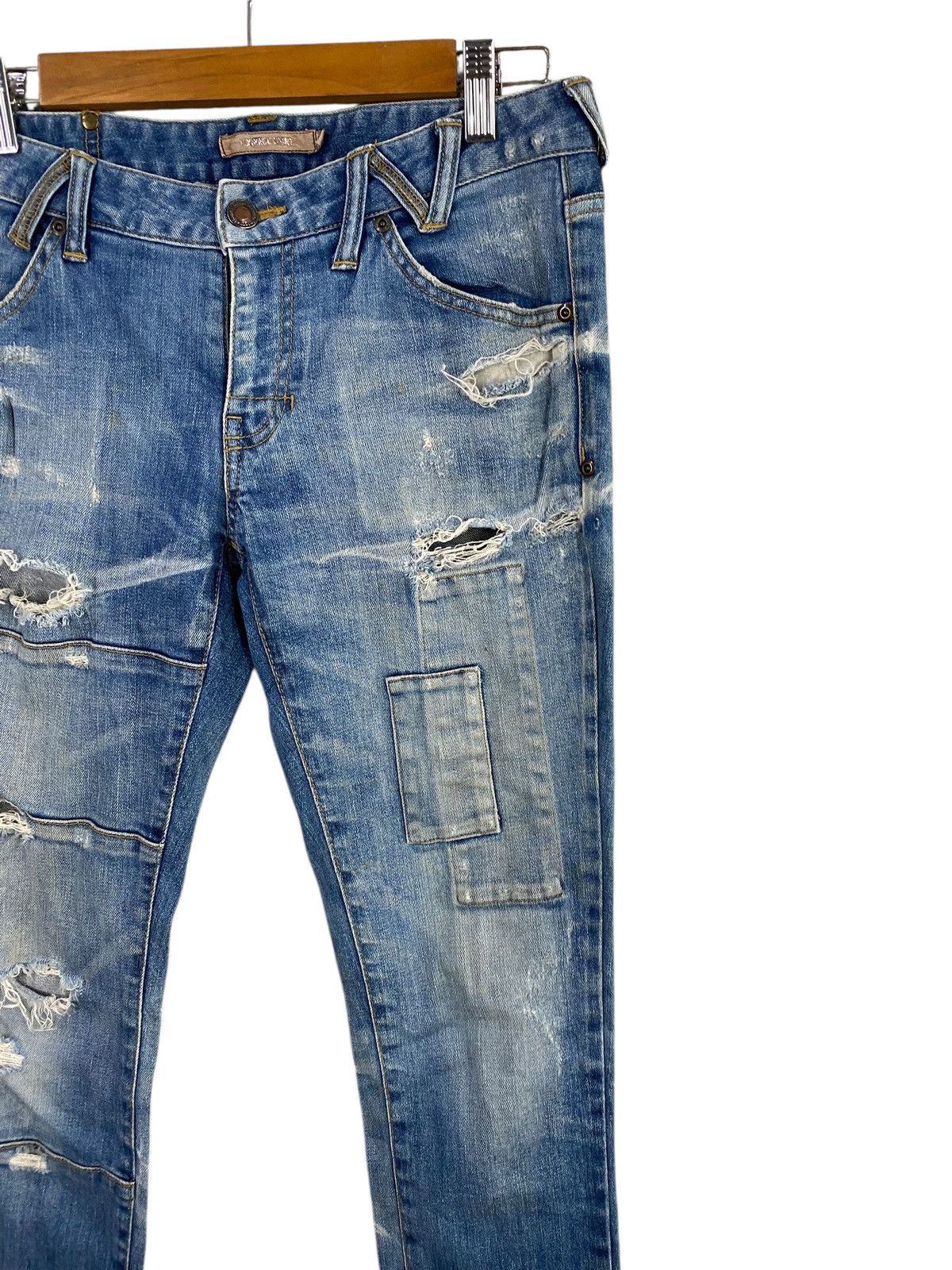 Tornado Mart Vintage tornado mart japan distressed denim Size US 31 - 5 Thumbnail