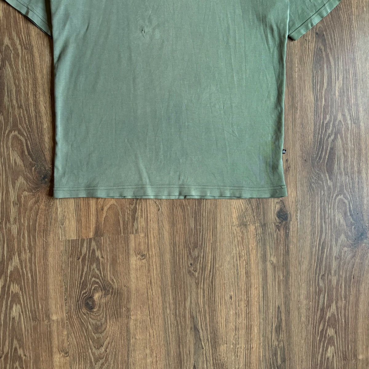 Dolce & Gabbana × Vintage Vintage Dolce&Gabbana Logo T-Shirt 90s Olive Military Y2K Size US L / EU 52-54 / 3 - 3 Thumbnail