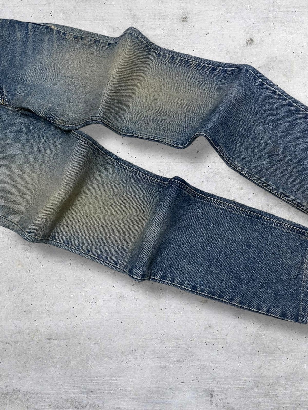 Lee VINTAGE LEE DESIGNER USA 90S DIRTY MUD STYLE REGULAR DENIM Size US 27 - 6 Thumbnail