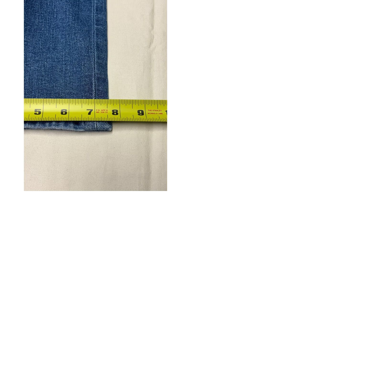 CO Levi Strauss Co Wedgie Straight Jeans Medium Wash Distressed Button Fly 32x28 Size 24" / US 00 / IT 34 - 10 Thumbnail