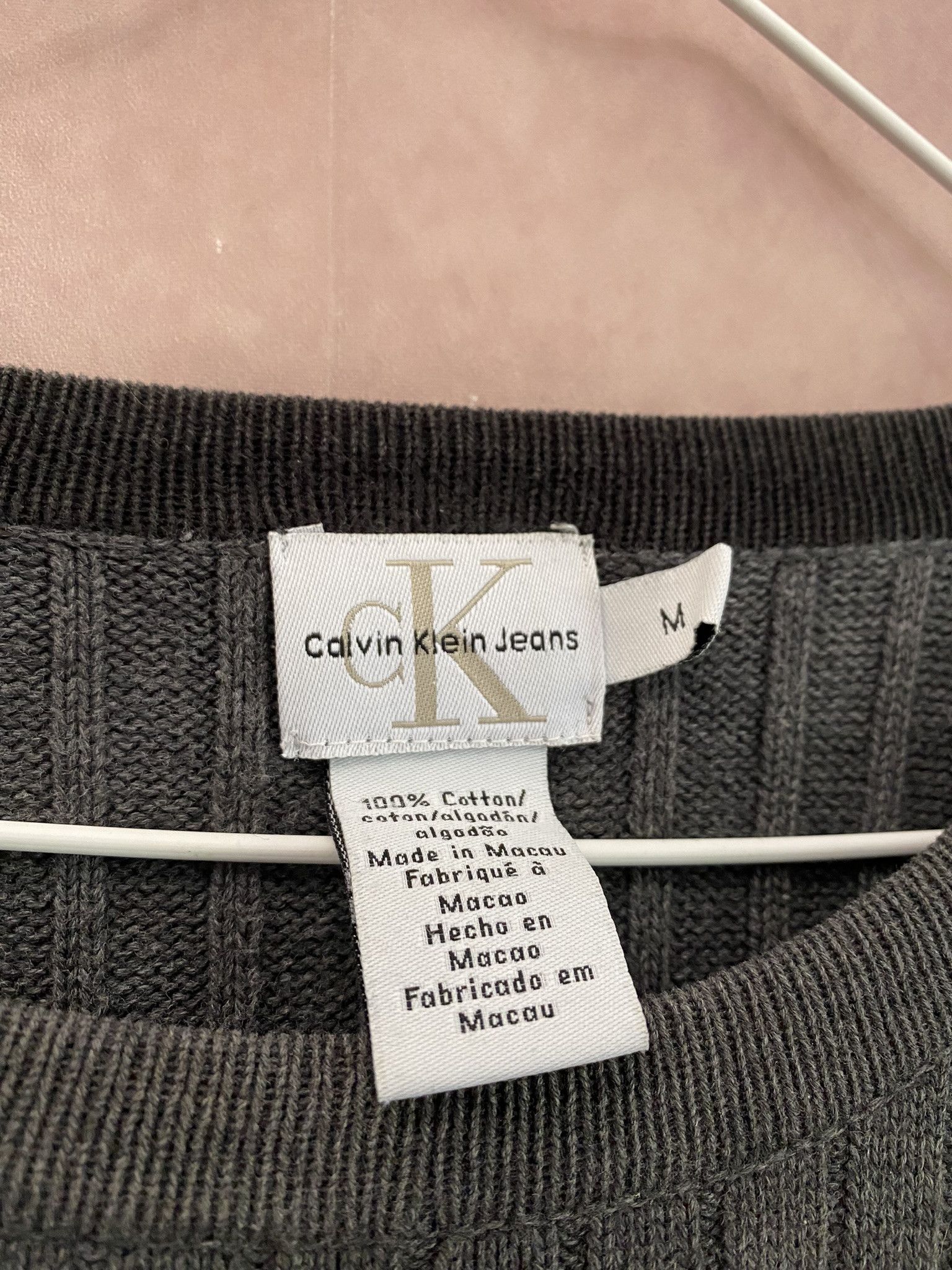 Calvin Klein × Designer Calvin Klein Jeans Sweater Vintage Big Size US M / EU 48-50 / 2 - 3 Thumbnail