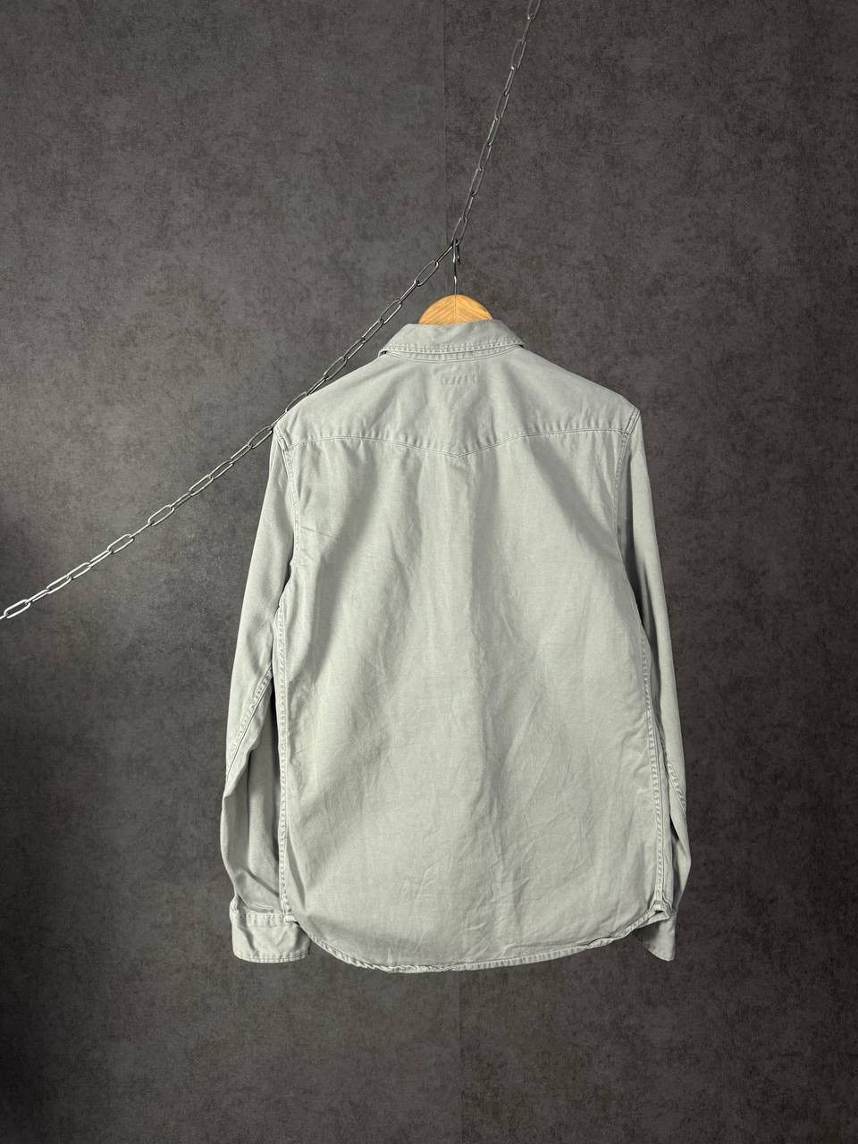 Allsaints Allsaints vintage designer pocket shirt Size US S / EU 44-46 / 1 - 5 Thumbnail