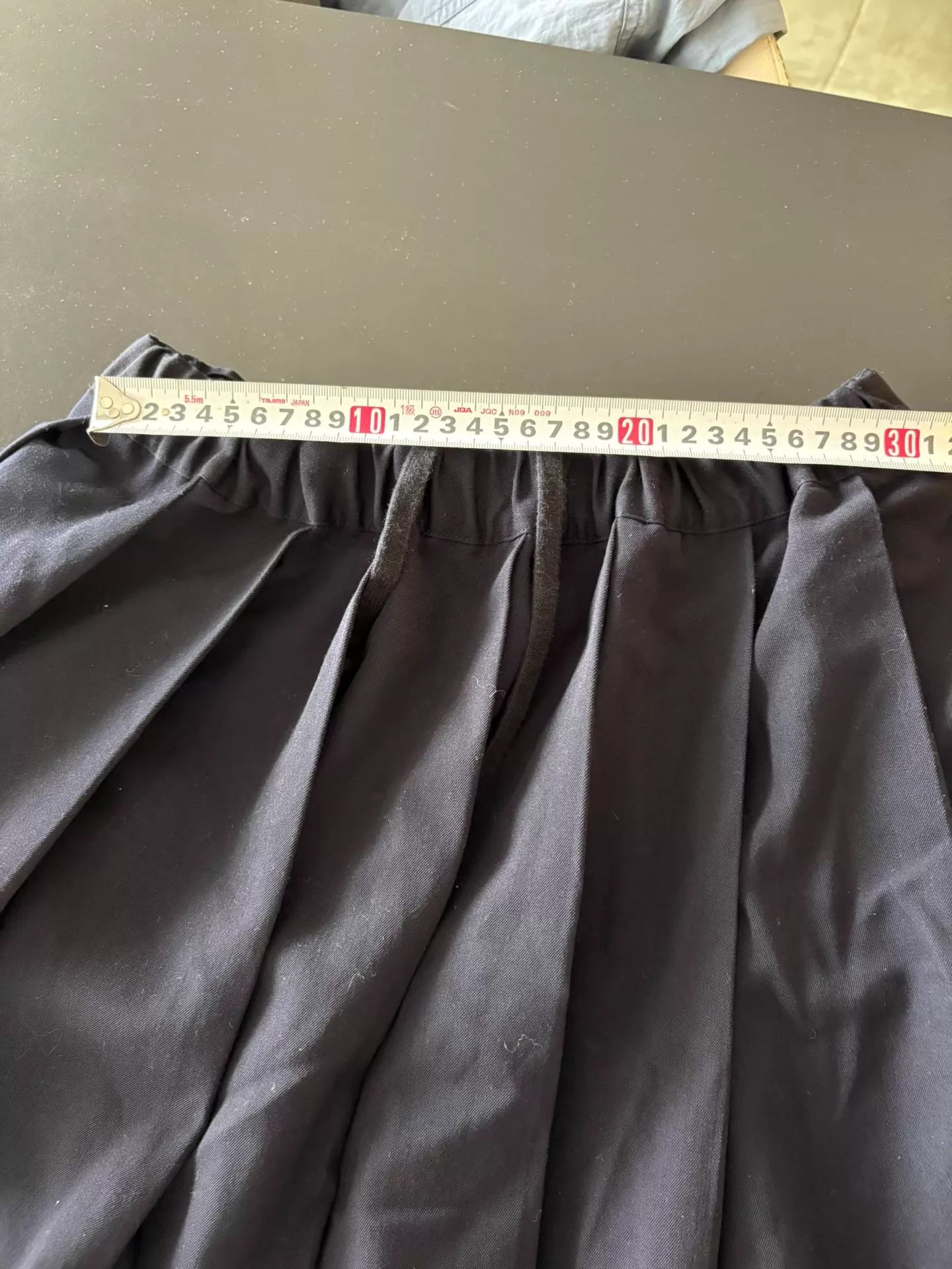 Comme des Garcons Comme des Garçons Black Pleated Elastic Waist M Skirt Size 27" / US 4 / IT 40 - 6 Thumbnail