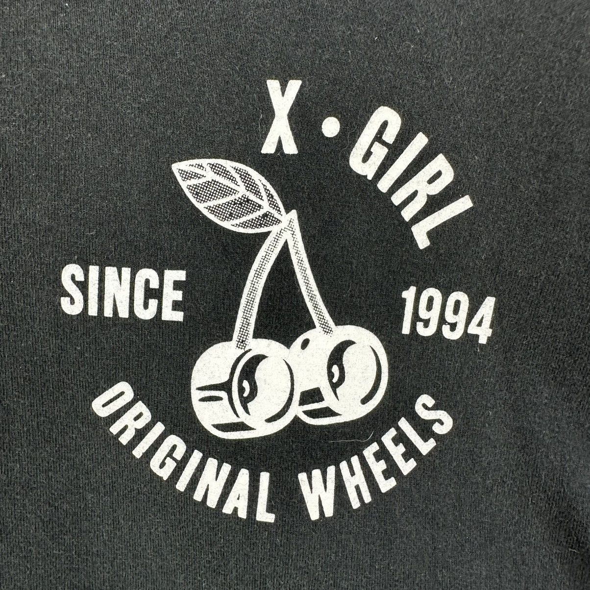 X-Girl X-Girl Original Wheel Big Logo Longsleeve Tee Size L / US 10 / IT 46 - 8 Thumbnail
