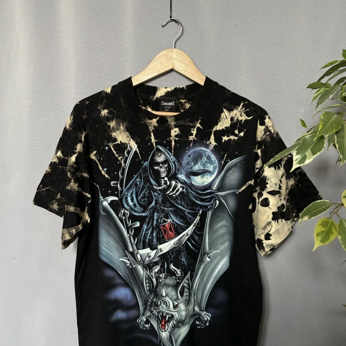 Vintage Survivors vintage t-shirt large black death rare Size US L / EU 52-54 / 3 - 2 Thumbnail