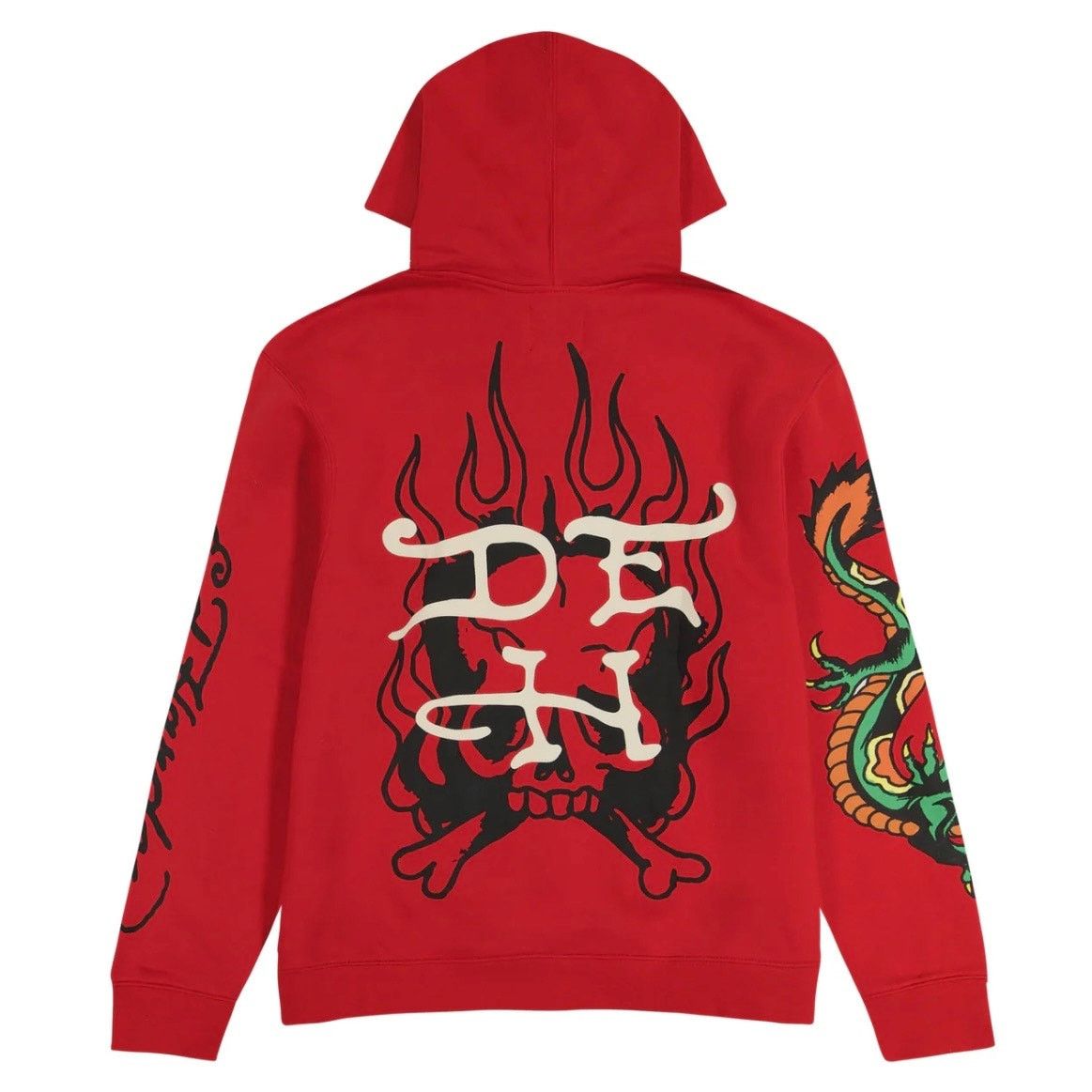 Ed Hardy Ed Hardy Flame Cobra Skull Hoodie Size US L / EU 52-54 / 3 - 2 Thumbnail