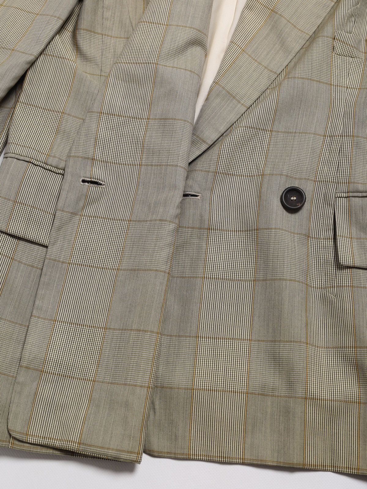 Jil Sander Jil Sander + Vintage Blazer Double Breasted Jacket Plaid Size M / US 6-8 / IT 42-44 - 8 Thumbnail