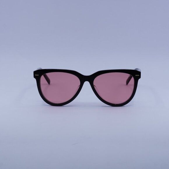 Miu Miu Miu Miu MU12ZSF 16K1D0 Sunglasses Black Aviator Frame Size ONE SIZE - 2 Thumbnail