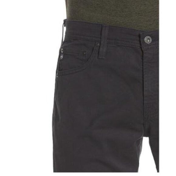 AG Adriano Goldschmied AG Adriano Goldschmied Mens Black Matchbox Slim Fit Straight Size US 29 - 8 Thumbnail