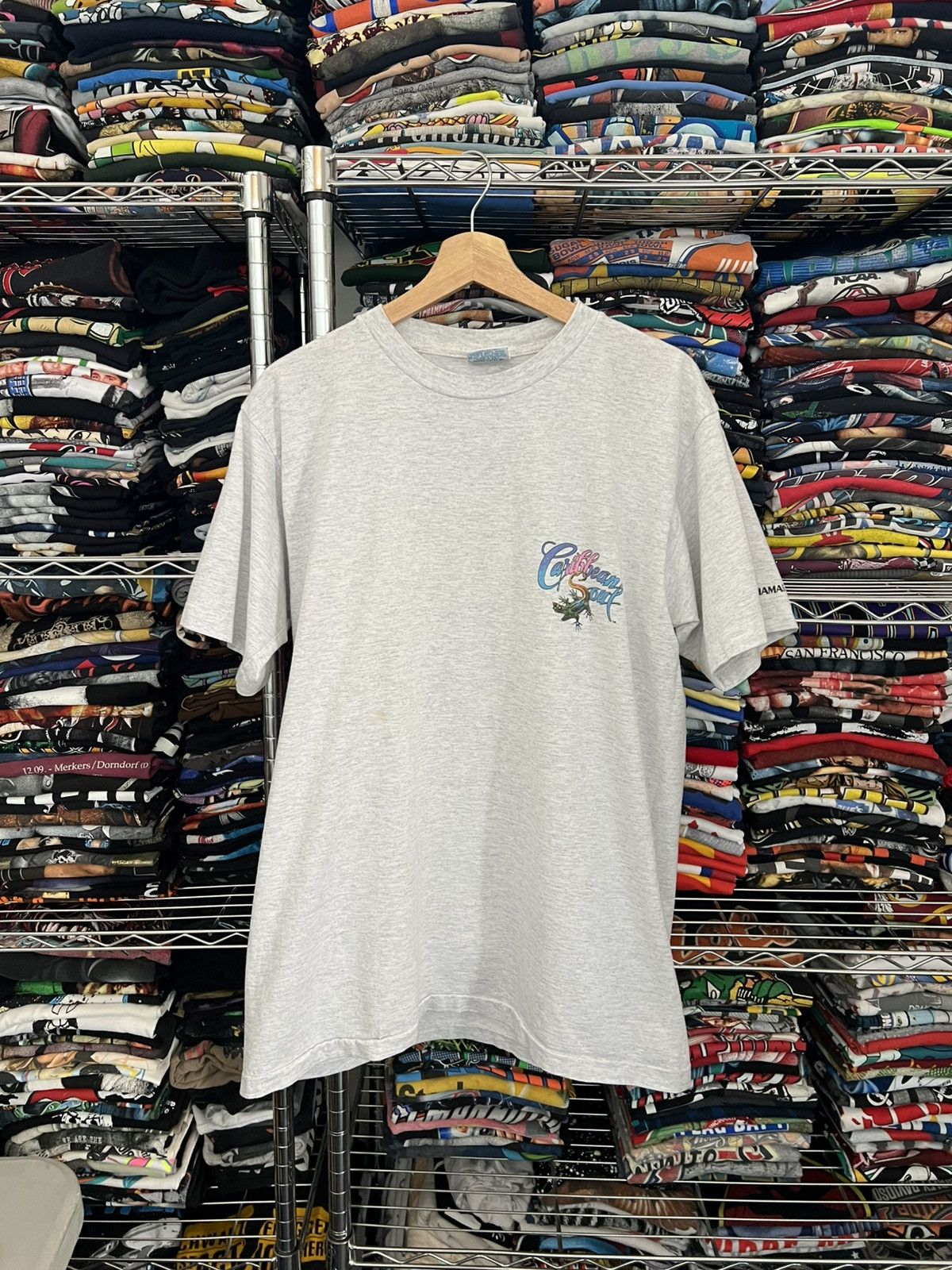 Caribbean Soul Nassau Single Stitch Beer Bahamas Nature Mazzotta Tee Size US XL / EU 56 / 4 - 2 Thumbnail