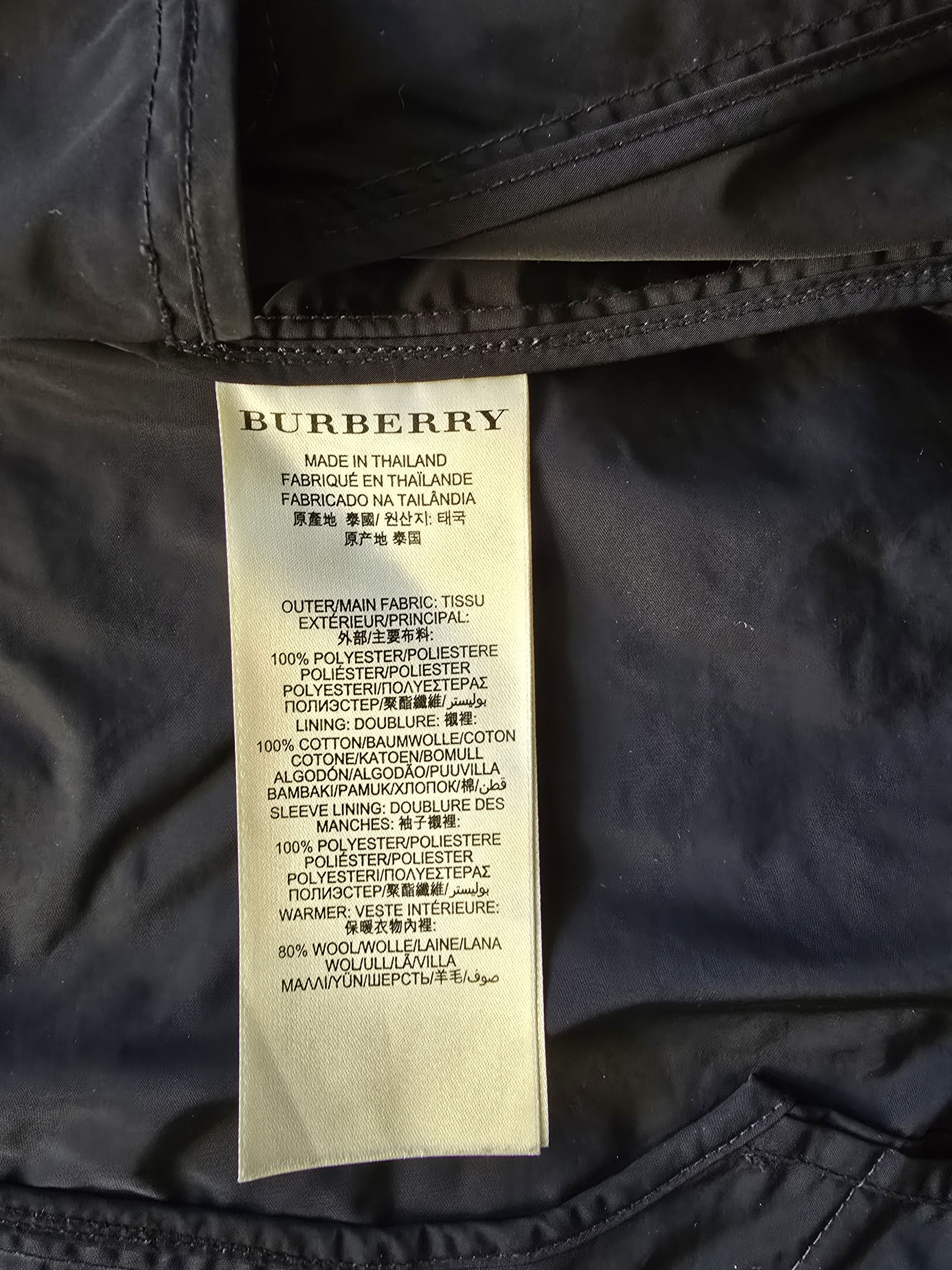Burberry Burberry black trench coat with inner lining Size US L / EU 52-54 / 3 - 4 Thumbnail