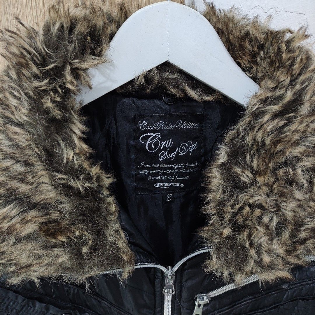 If Six Was Nine × Japanese Brand × Le Grande Bleu (L.G.B.) Japanese fur parka jacket retro punks Size US M / EU 48-50 / 2 - 4 Thumbnail
