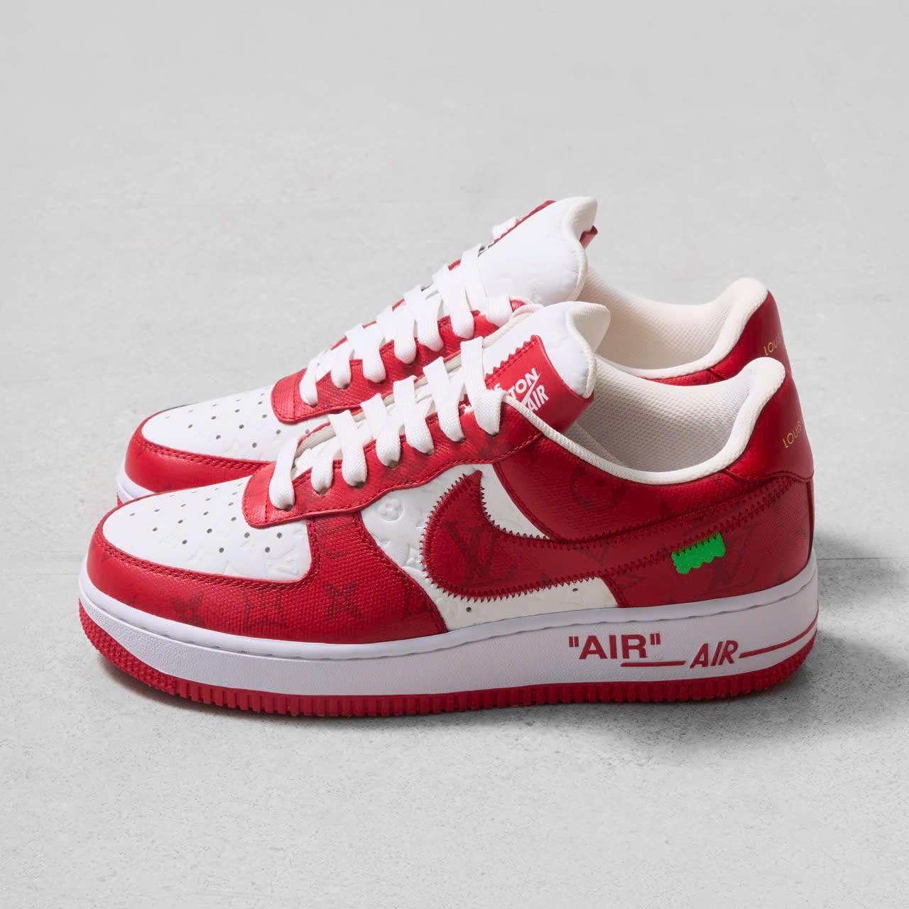 Louis Vuitton LOUIS VUITTON X NIKE AIR FORCE 1 Size US 6.5 / EU 39-40 - 2 Thumbnail