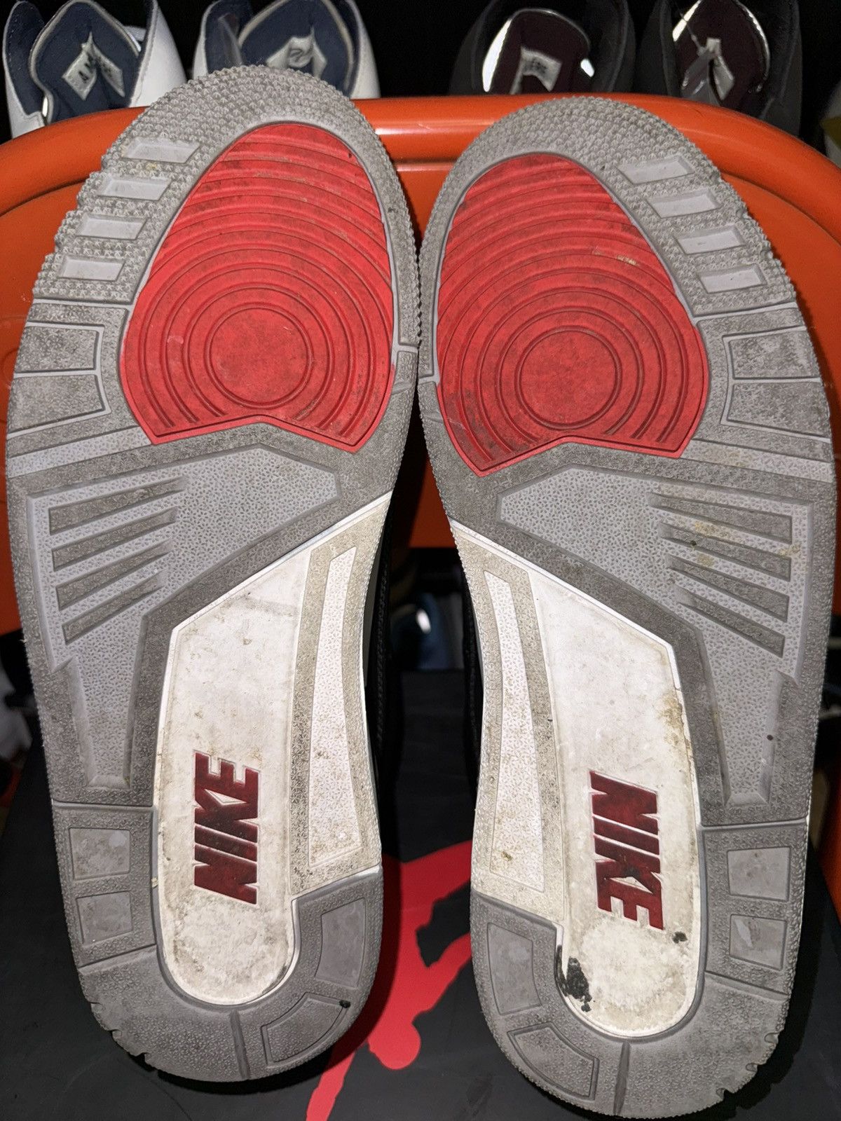 Jordan Brand Air Jordan 3 Retro OG ‘Black Cement’ 2018 Size US 10.5 / EU 43-44 - 6 Thumbnail