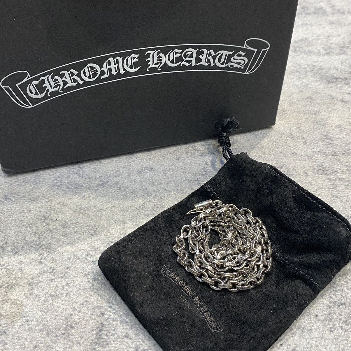 Chrome Hearts CHROME HEARTS PAPER CHAIN NECKLACE SILVER Size ONE SIZE - 12 Thumbnail