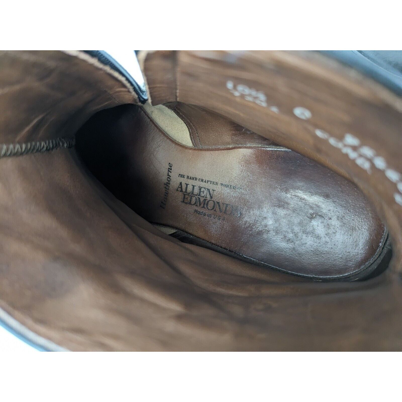 Allen Edmonds Vtg Allen Edmonds Hawthorne Chelsea Boots 10.5 C Made In USA Size US 10.5 / EU 43-44 - 11 Thumbnail
