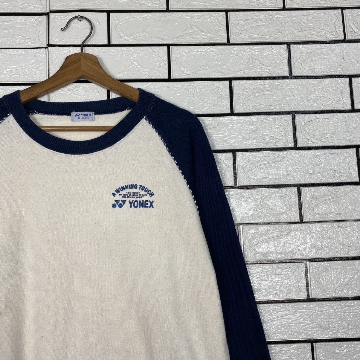Japanese Brand Vintage Sweatshirt Yonex Big Logo Issey Miyake Size US M / EU 48-50 / 2 - 7 Thumbnail