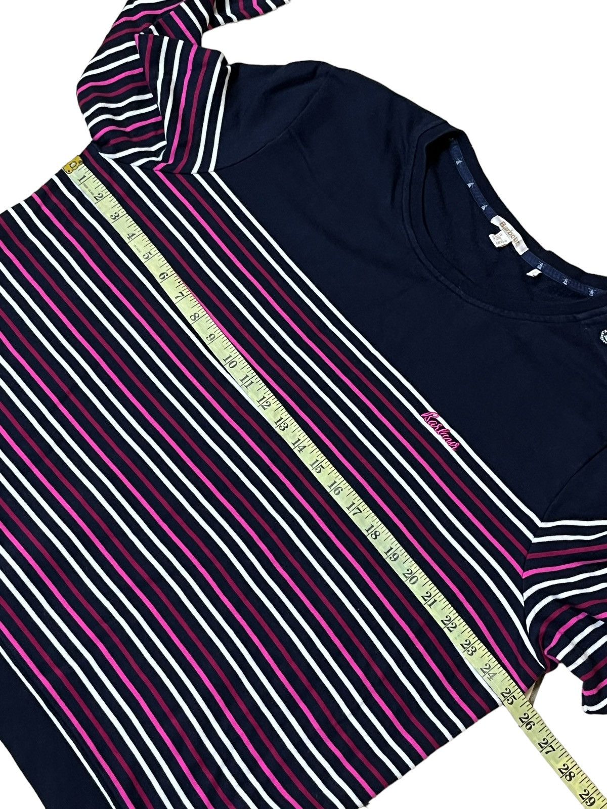 Barbour NICE🔥BARBOUR BAGGY STYLE STRIPED PULLOVER SWEATSHIRT Size US L / EU 52-54 / 3 - 8 Thumbnail