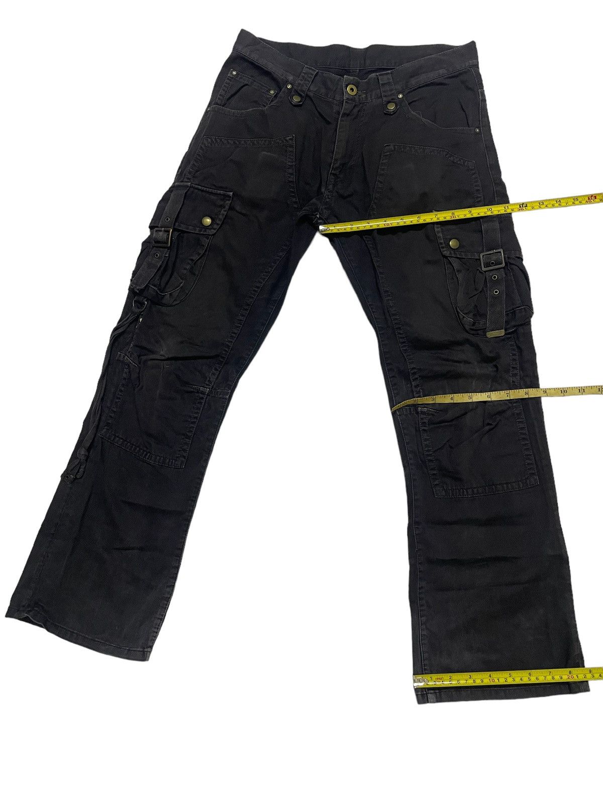 Issey Miyake × Tete Homme Tete Homme Double Knee Tactical Kargo Pants Size US 30 / EU 46 - 7 Thumbnail