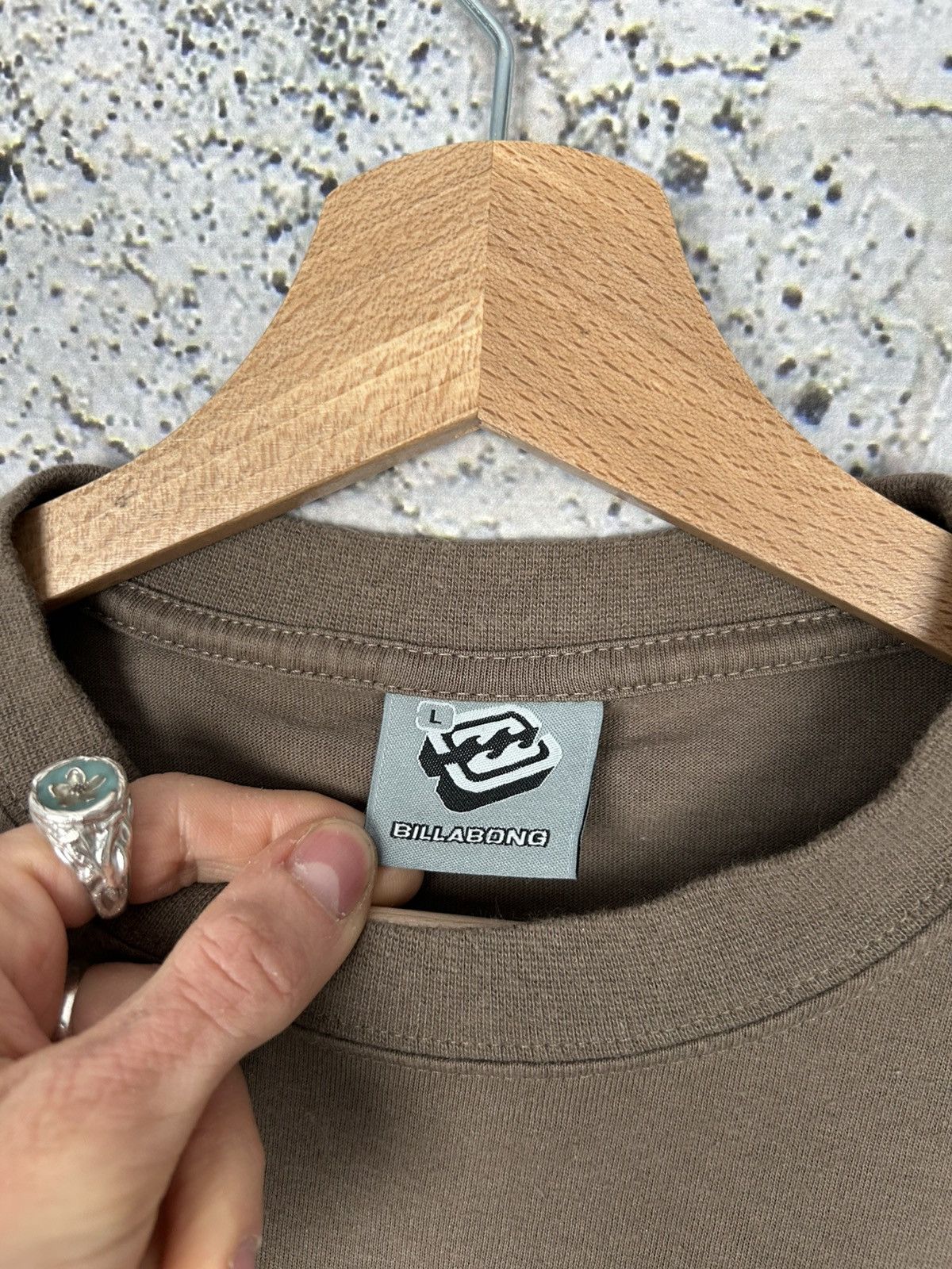 Billabong Vintage Billabong Surf Style Graphic Tee Brown Streetwear Size US L / EU 52-54 / 3 - 6 Thumbnail