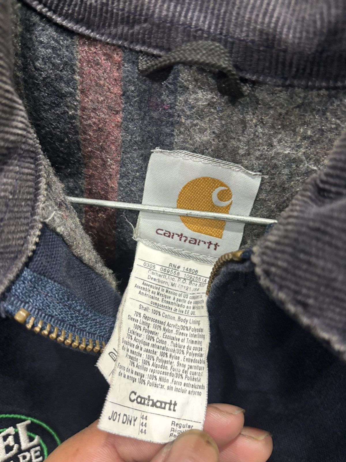Carhartt × Vintage Carhartt j01 Size US M / EU 48-50 / 2 - 8 Thumbnail