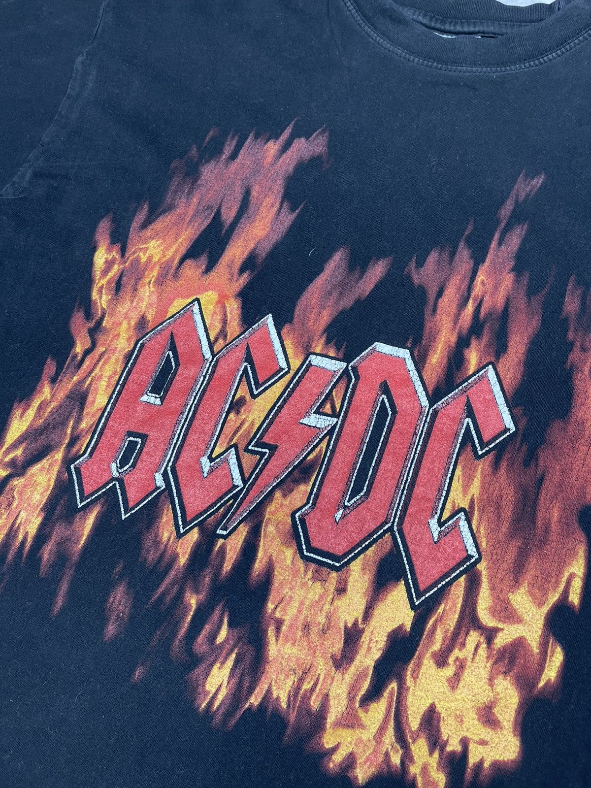 AC/DC × Vintage AC/DC rock tee black shirt Shot Down Size US L / EU 52-54 / 3 - 3 Thumbnail