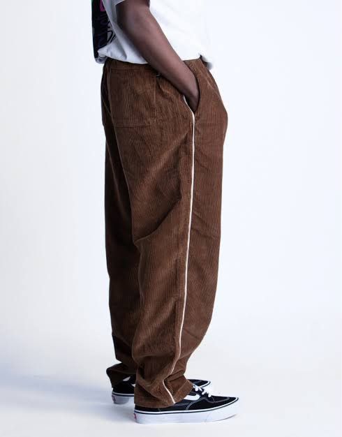 Stussy STÜSSY CORDUROY RELAXED PANTS BROWN | Grailed