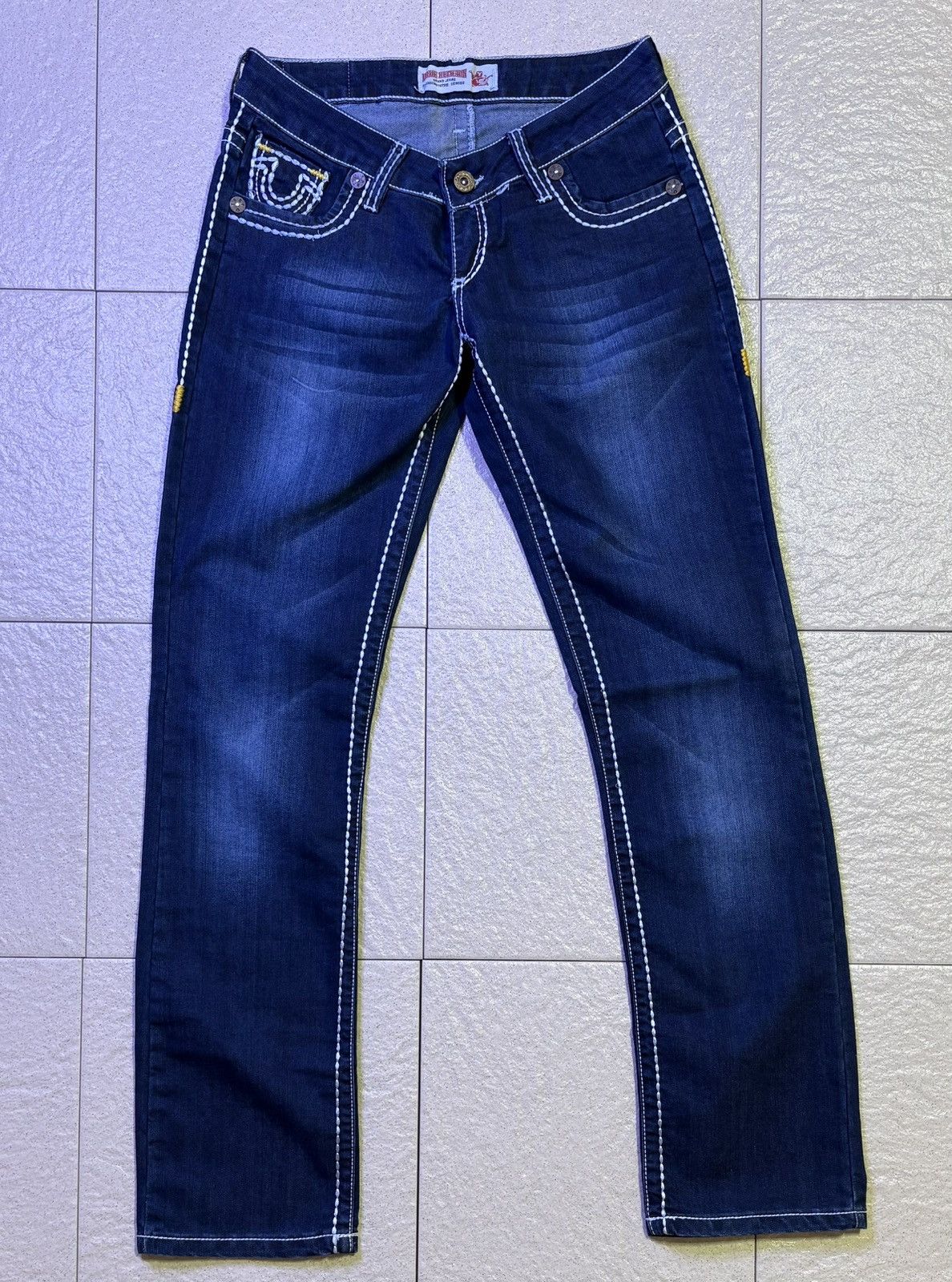 True Religion Vintage True Religion Women's Joey Jeans Made in USA Y2K Size 32" / US 10 / IT 46 - 5 Thumbnail