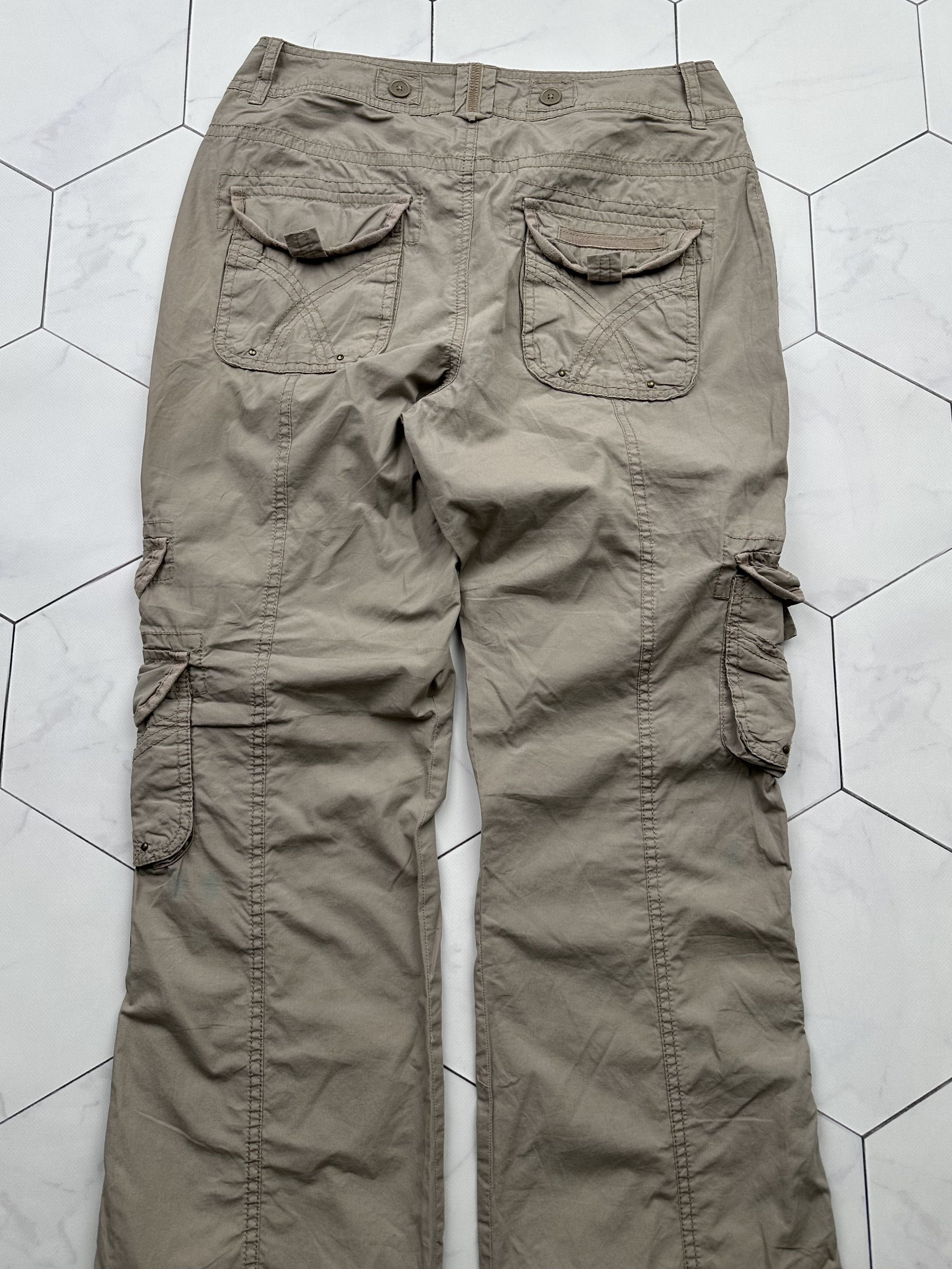 Vintage Vintage Cargo Flare Pants (B437)E2 Size US 30 / EU 46 - 7 Thumbnail