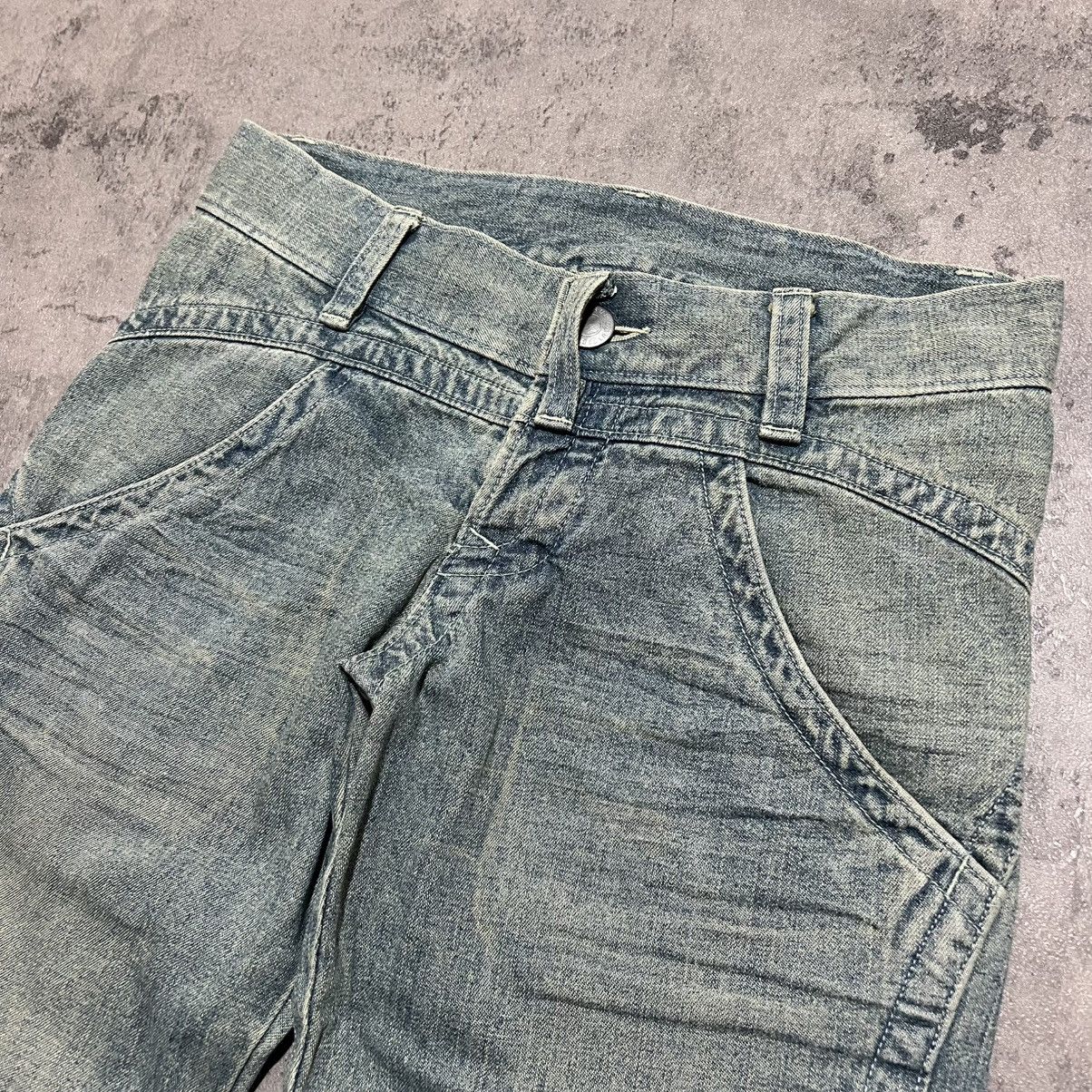Jean Paul Gaultier Jean's Paul Gaultier Multi Panel Bootcut Jeans Size 30" / US 8 / IT 44 - 3 Thumbnail