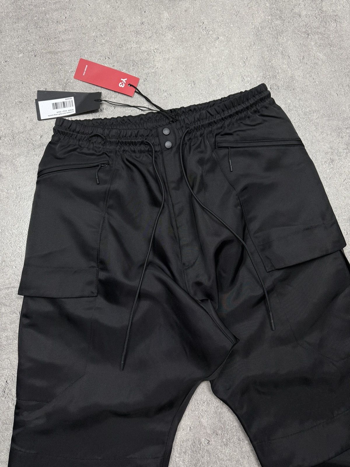 Y-3 Avant Garde Y-3 Pants Tech Twill Cargo Pants Yohji Yamomoto Size US 34 / EU 50 - 2 Thumbnail