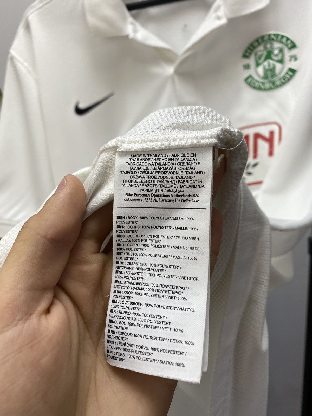 Adidas × Vintage Nike 2014 2015 Hibernian Edinburgh Soccer Jersey Football Size US XXL / EU 58 / 5 - 14 Thumbnail